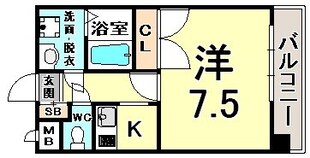 ラ・コート・ドール新神戸の物件間取画像